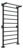 Espaldar De Ferro Aço Ferrum Tec 11 Barras 220cm Altura