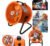 Exaustor Industrial Axial In Line Poderoso 300mm 370w 220v