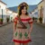 Fantasia Cangaceira Adulto Vestido Maria Bonita Cinto Original Oferta