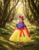 Fantasia Infantil Branca de Neve Oferta Vestido com Capa