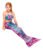 Fantasia Sereia Yara C/calda Biquini Infantil Roxo Envio 24h