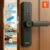 Fechadura Eletronica Digital Com Biometria, Senha, Cartão Ic E Tuya App Bluetooth LAZORO LAM-525B