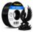 Filamento De Impressora 3d PETG 1.75mm 1kg Cor Preto Brilho Premium Polimus 3D