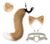 Fofo Orelhas De Gato Raposa Rabo Cosplay Acessórios Pelúcia