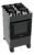 Fogão 4 Bocas Atlas Mônaco Top Glass com Mesa de Vidro e Acendimento Automático Preto Bivolt