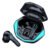 Fone De Ouvido Casenn G9s Bluetooth Tws Gamer Preto Com Microfone E Led