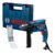 Furadeira De Impacto 1/2 750w Maleta 5 Brocas Gsb13re Bosch Cor Azul 220v
