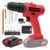 Furadeira Parafusadeira 21v 3/8 Kit Com Maleta Atverce Terracota 127/220v 60