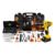 Furadeira Parafusadeira Sem Fio 3/8 Maleta + Kit Ferramentas