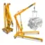 Guincho Girafa Hidráulico Dobrável 1 Ton The Black Tools