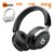 Headphone Bluetooth 5.4 Com Anc+enc 40h Bateria Basike Fone Headset Bluetooth Com Microfone Hi-fi Estéreo Preto