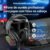 Headset Gamer Inova Mt125 Preto Som Surround 7.1 Com Microfone Flexível