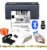 Impressora Térmica Bluetooth Usb 110mm Código De Barras E Etiquetas + Suporte + Etiqueta Adesivas 10 X 15 Cm Portátil… Cinzento Escuro