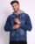 Jaqueta Masculina Sarja Jeans Slim Cores Clássicas Premium