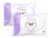 Kit 02 Travesseiro Antialérgico Pluma De Ganso 70cm X 50cm Cor Branco