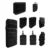 Kit 10 Acessórios Colete Modular Paintball Airsoft Molle