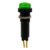 Kit 10 Peças – Sinaleiro Tipo Olho De Boi 24v Verde Painel