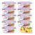 Kit 10 Potes Herméticos Vidro 640ml Marmita Forno Micro-onda