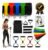 Kit 18 Itens Esportivos Para Exercicios Treino Casa Fitness