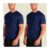Kit 2 Camiseta Dry Masculina Fit Lupo Básica Academia