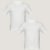 Kit 2 Camisetas Over Hering Masculino 4k6n1cen Branco M Lisa