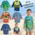 Kit 2 Conjuntos Roupa de Banho Infantil Proteção Solar UV50 Oferta