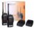 Kit 2 Rádio Comunicador Baofeng 777s 16 Canais Uhf/vhf Alcance 12km Preto