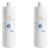 Kit 2 Refis C+3 Purificador De Água Ibbl Para 1 Ano Branco