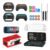 Kit 20 Em 1 Jcmo Para Nintendo Switch 2 Com Capa, Película E Acessórios Preto
