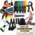 Kit 20 Itens: Elasticos Extensor Handgrip Miniband Crosstube Kit