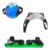 Kit 3 Aquabag Treinamento Peso Funcional Saco Agua Resistent Cor Azul-celeste