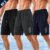 Kit 3 Bermuda Masculina Short Tactel Secagem Rápida Academia