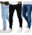 Kit 3 Calças Jeans Skinny Masculina com Lycra – Melhor Preço e Conforto!