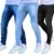 Promoção Kit 3 Calças Jeans Masculina Com Elastano Super Confortável Original