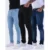 Oferta Kit 3 Calças Jeans Skinny Masculina Lycra Conforto Original