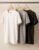 Kit 3 Camisetas Algodão Dia Dia Sandrini Básica Conforto