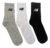 Kit 3 Meias New Balance Cano Longo Unissex Melhor Preço