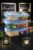 Kit 3 Potes Marmita Vidro Hermético 1040ml C/ Divisória Free Freezer Microondas Forno Água