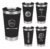 Kit 30 Copos Térmico Personalizado C/ Nome Logo Time E Tampa