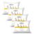Kit 4 Travesseiros Oaktex Antialérgico Fibra Siliconada Melhor Preço