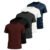 Kit 5 Camisetas Básica Masculina Dry Fit Esporte Treino Lisa