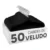 Kit 50 Cabides Kparts Aveludado Preto E Cinza Bege