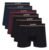 Kit 6 Cuecas Lupo Boxer Poliamida Sem Costura Box Masculina