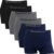 Kit 6 Cuecas Reebok Boxer Microfibra Classic Masculina