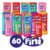 Kit 60 Unidades Balas Fini Tubes Sortidas 15g Promoção