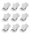 Kit 9 Pares Meias Puma Soquete Cano Curto Sapatilha Original Oferta