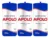 Kit Algodão Hidrófilo Apolo Em Rolo 500g C/3 Original Melhor Preço