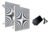 Kit Arandela Jbl + Amplificador Invisível Bluetooth 280w