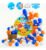 Kit Arco Balão Nas Cores Bolofofos Decoração Festa 150pçs