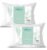 Kit C/2 Travesseiros Luxo Matelado Fibra Antialérgica 50×70 Branco